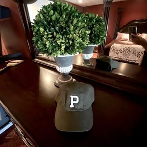 PINK Olive Patch Baseball Hat